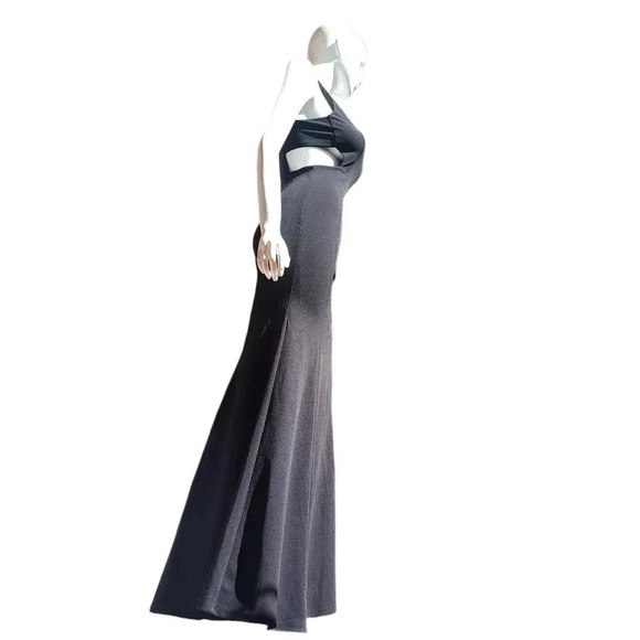 Lulus Black Cutout Maxi Dress Size Small - Picture 2 of 14